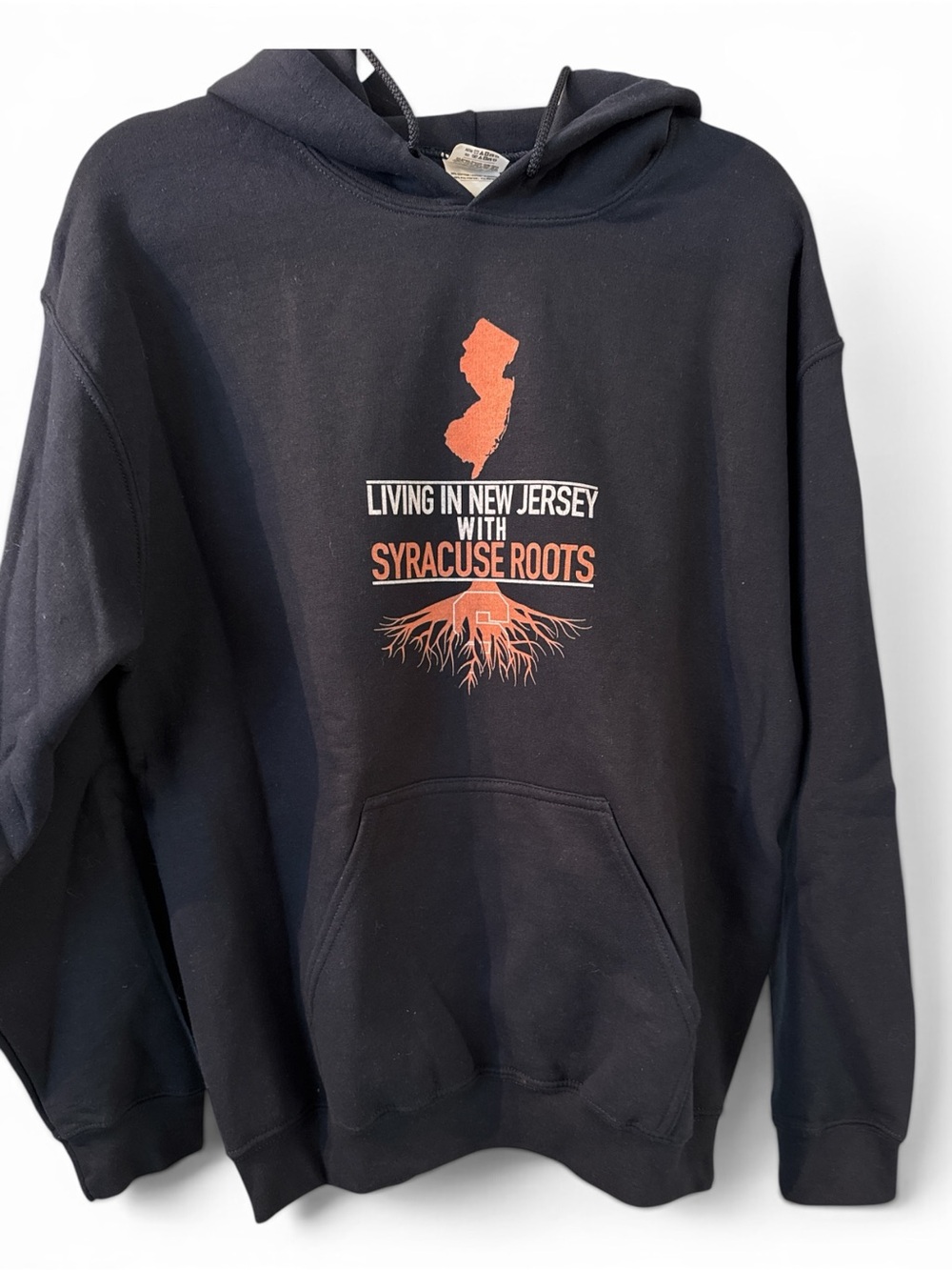 Gildan Syracuse Roots New Jersey Hoodie Size Medium